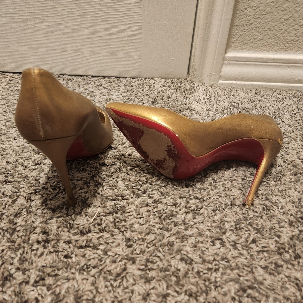 Christian Louboutin Suede Pigalle Follies